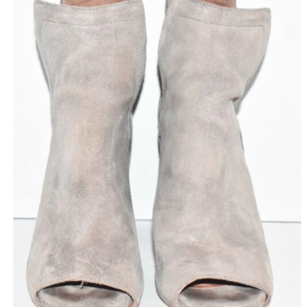 Jeffrey Campbell Beige Oath Booties